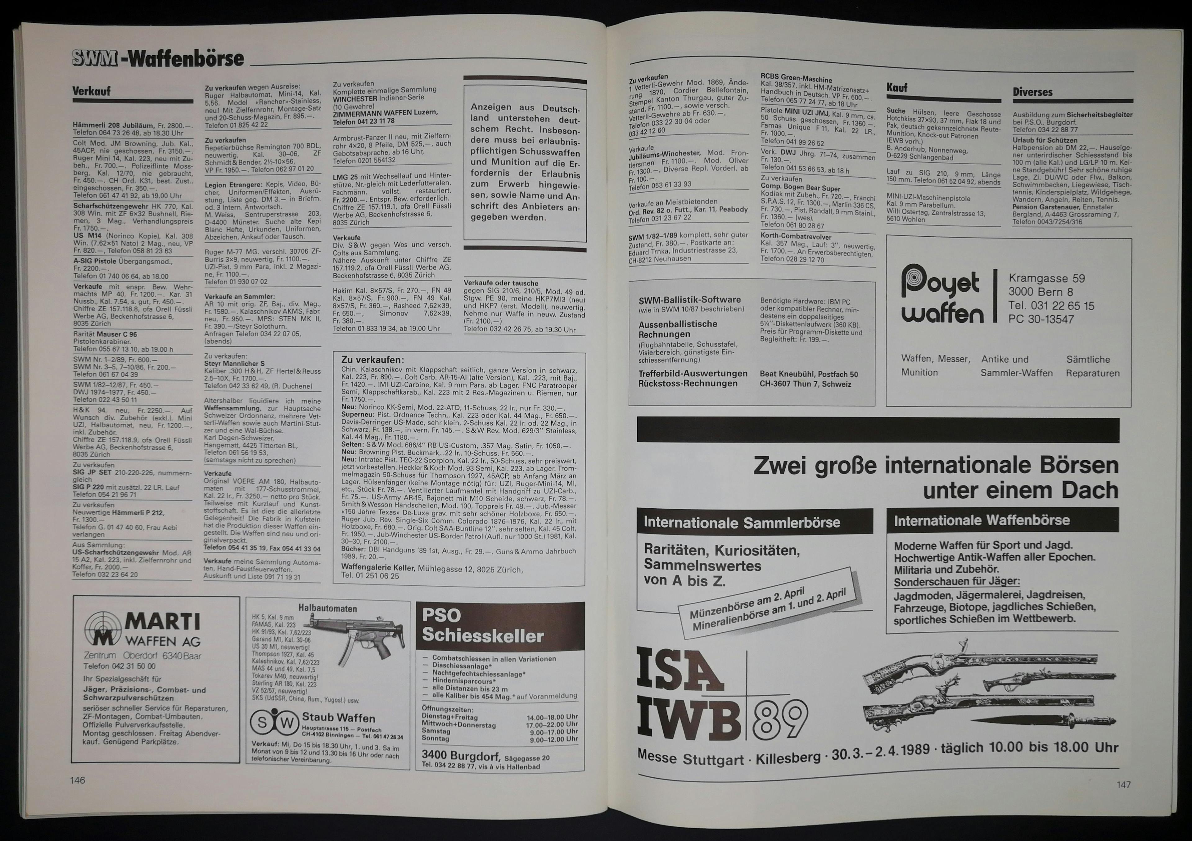Waffenbörse: Wehrmachts MP40, LMG25 und vieles Schöne mehr.