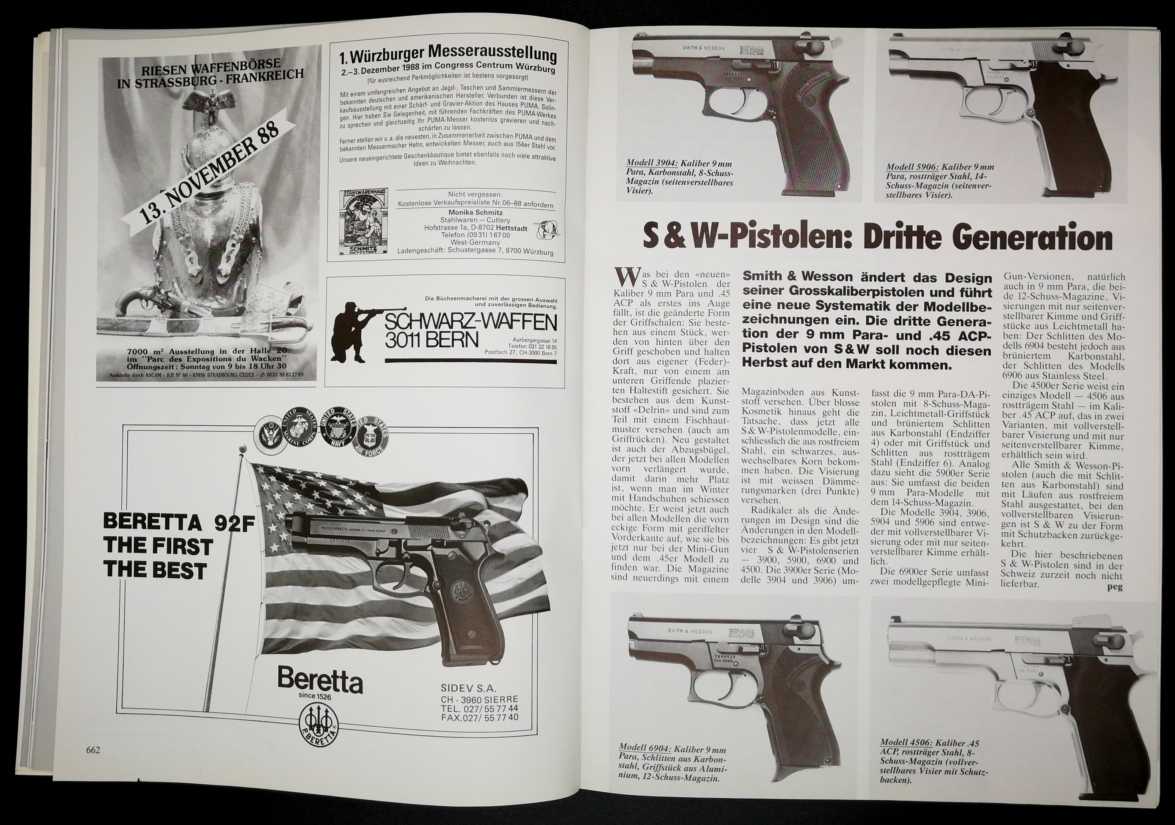 Ich verstehe ja, dass Beretta mit den Behörden werben will, die sie eingeführt haben. Aber es ist schon lustig, eine Italienische Institution vor den Stars & Stripes so zu sehen.
