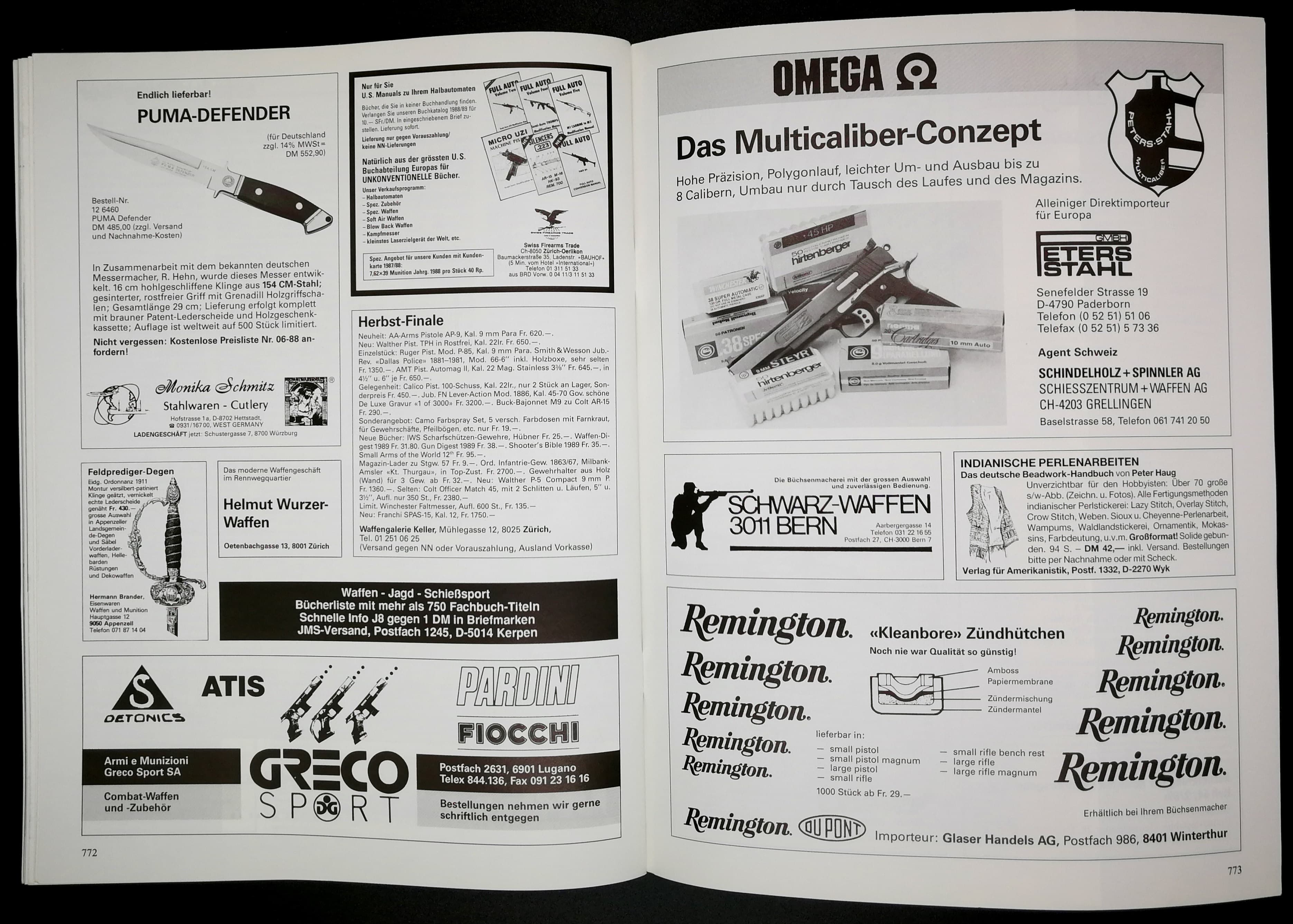 Etwas Werbung aus vergangenen Zeiten. Anleitungen zu Vollautomaten!
