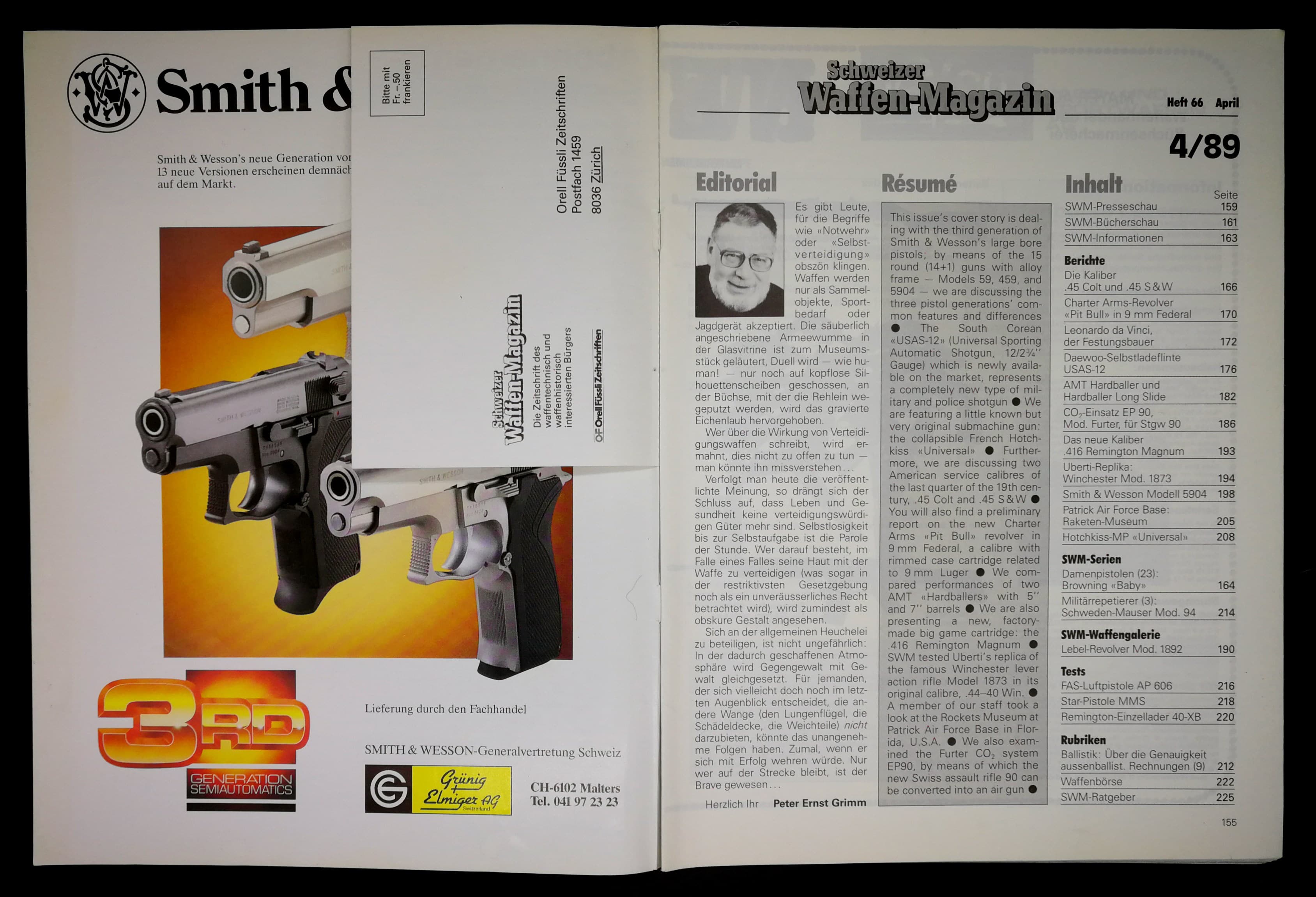 Peter Ernst Grimm schafft es mal wieder, ein Zeitloses Editorial zu schreiben, welches auch nach 30 Jahren nicht an Gültigkeit einbeüsst hat.

