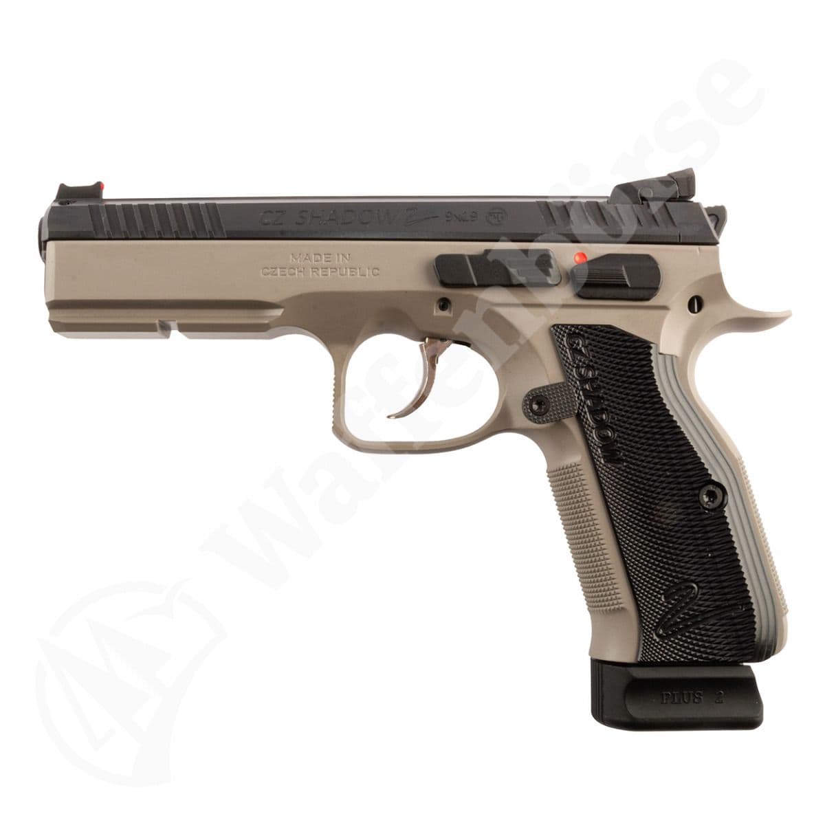 CZ Shadow 2 Urban Grey: Schwarzgrau gefärbte Version