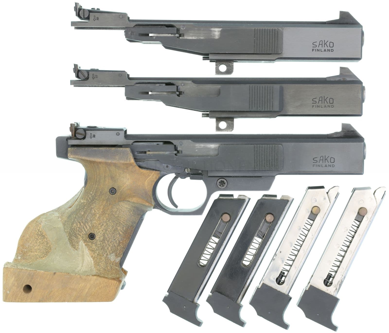 Finnische Sako TriAce .22lr mit Wechselsystemen in .22 Short und .32 S&W Long Wadcutter