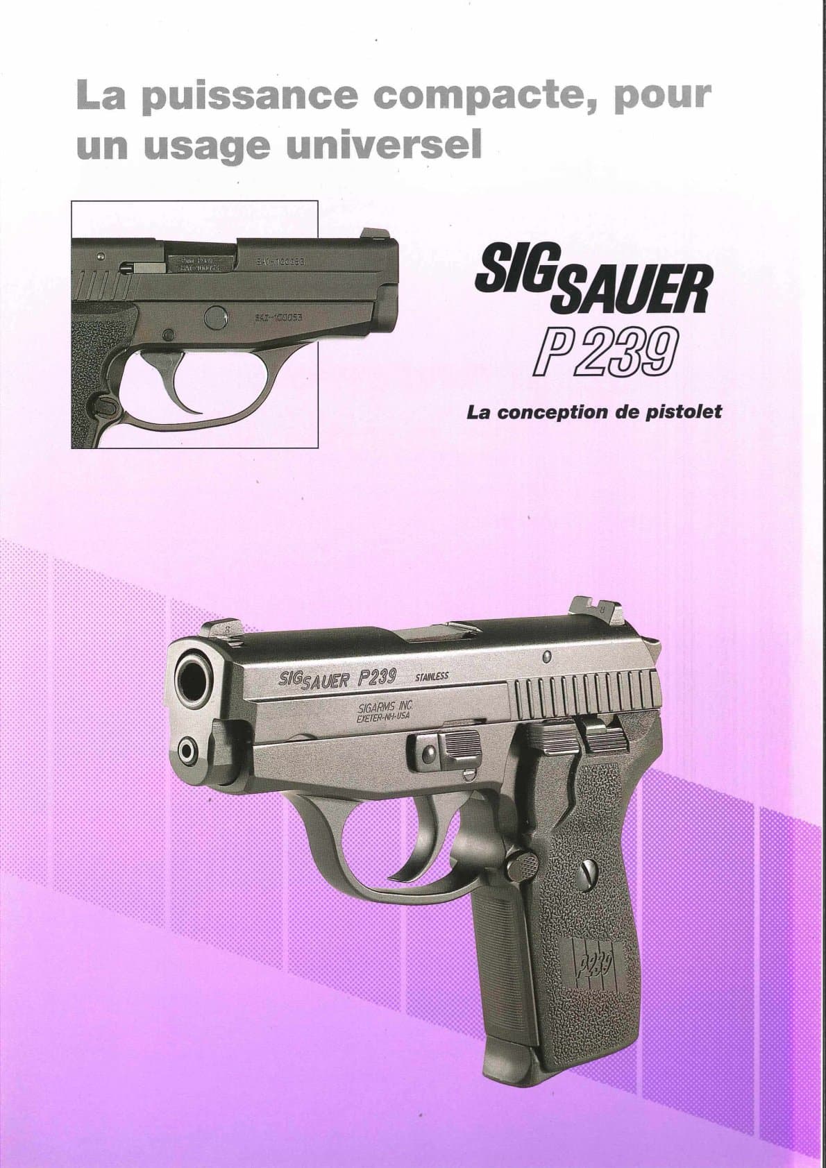 SIG Prospekt SIG Sauer P239